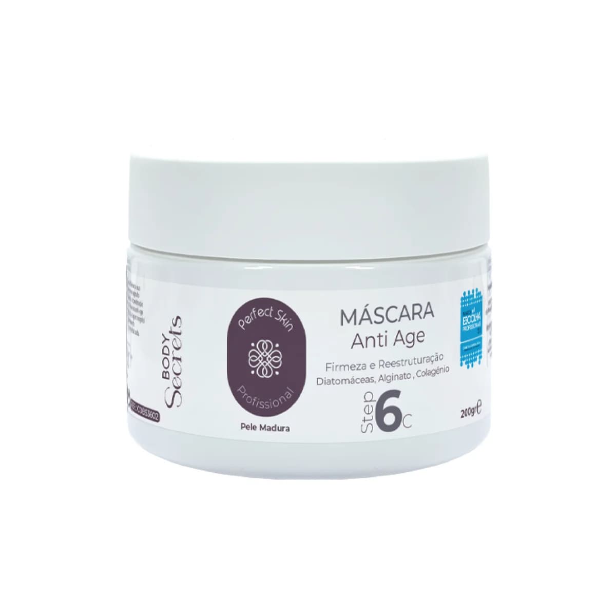 Máscara Alginatos Anti-Idade 200g Perfect Skin - Step 6