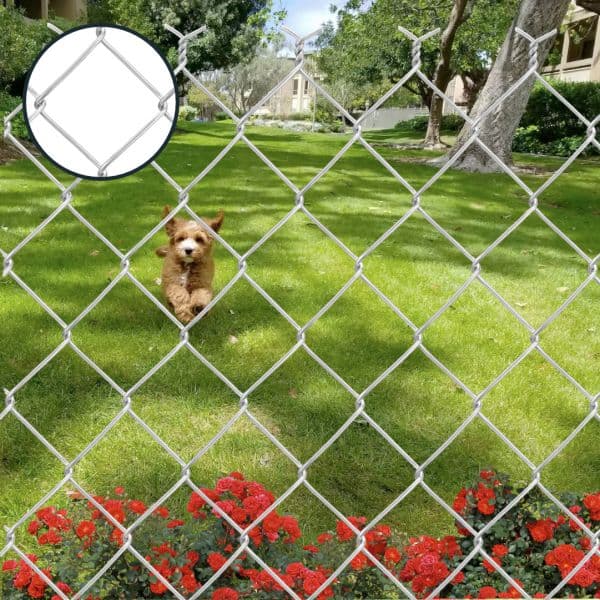 Rede Malha Solta Zincada Hagro Fence Arame 14 1,00MTx25,00MT