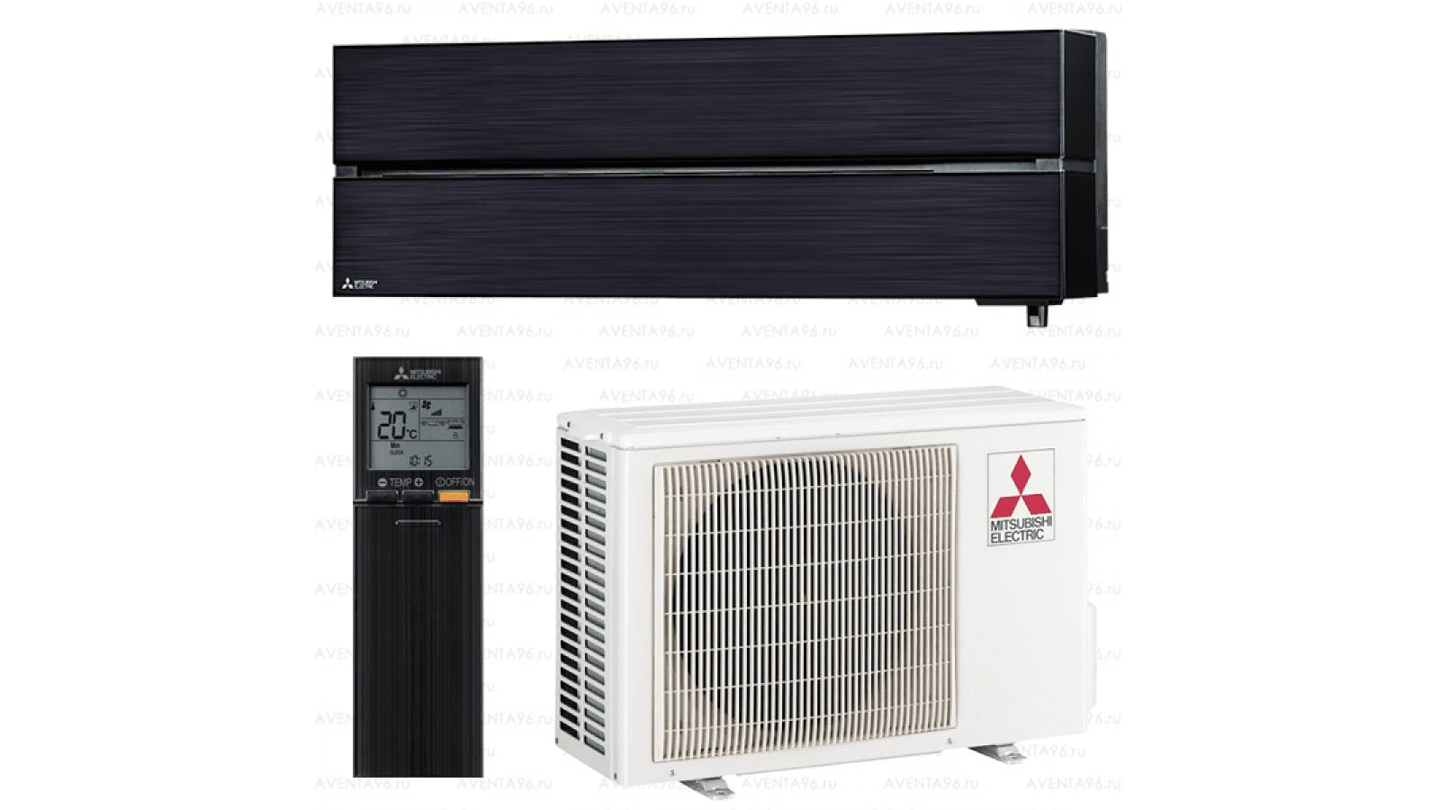 Ar Condicionado Mitsubishi MSZ-LN35VGB + MUZ-LN35VG 12000BTU