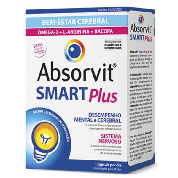 Farmodietica Absorvit Smart Plus 30 Cápsulas