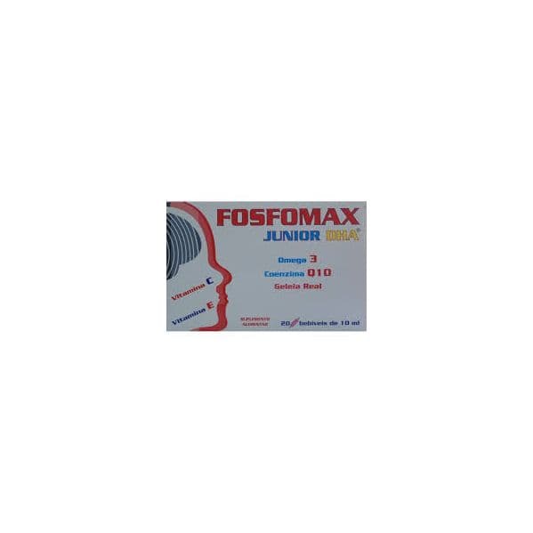 Fosfomax Junior DHA 20 Ampolas