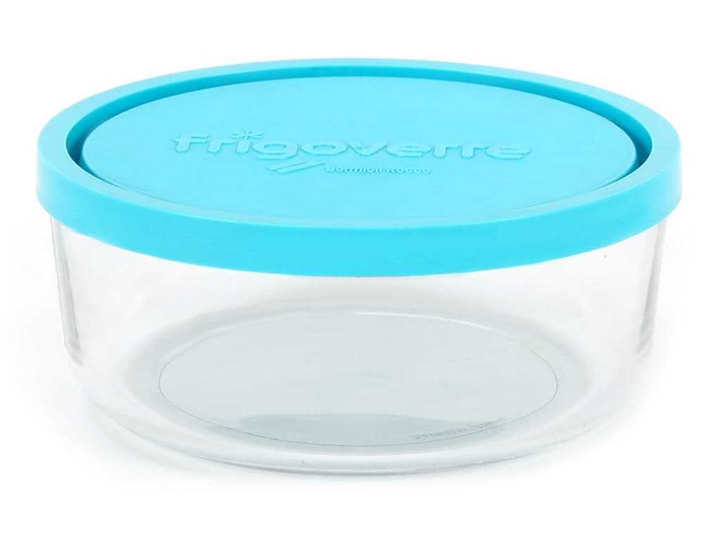 CAIXA HERMÉTICA REDONDA FRIGOVERRE VIDRO 15CM