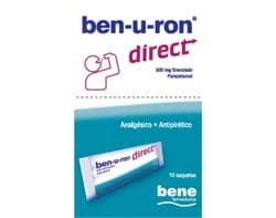 granulado ben-u-ron direct 500mg saquetas 10un