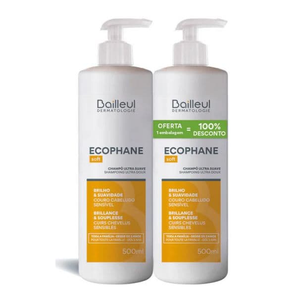 Ecophane Soft Shampoo Ultra Suave 2x500ml