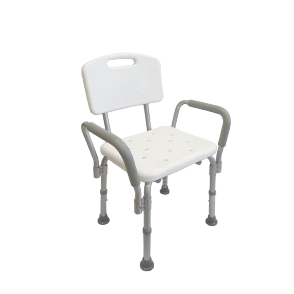 Cadeira poliban aluminio c/apoios braços