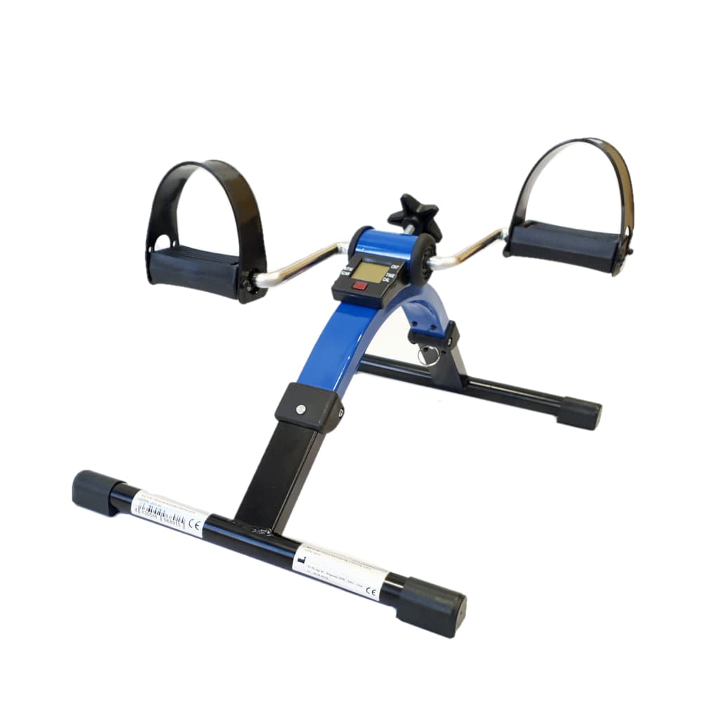 Pedaleira manual azul