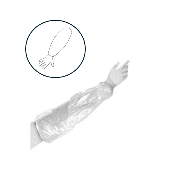 Manguitos 6074 branco x100