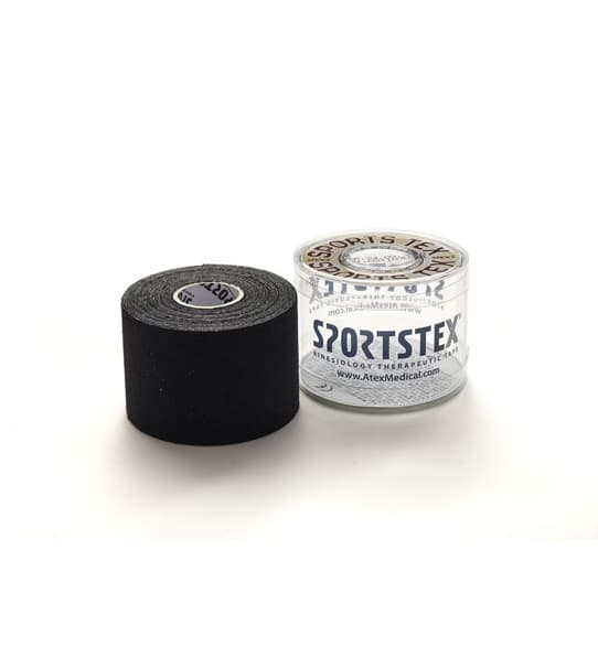 Kinesio tape resistente agua 5x5 cor preto