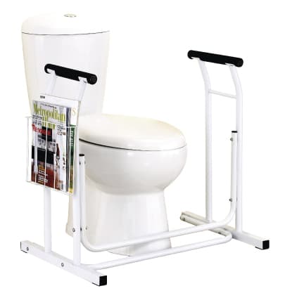 Suporte/ajuda para sanita c/porta revistas