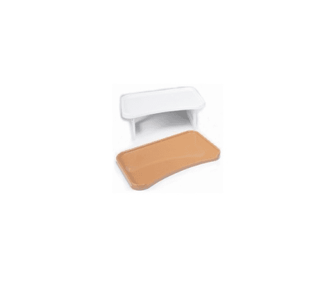Tabuleiro articulado p/cama branco