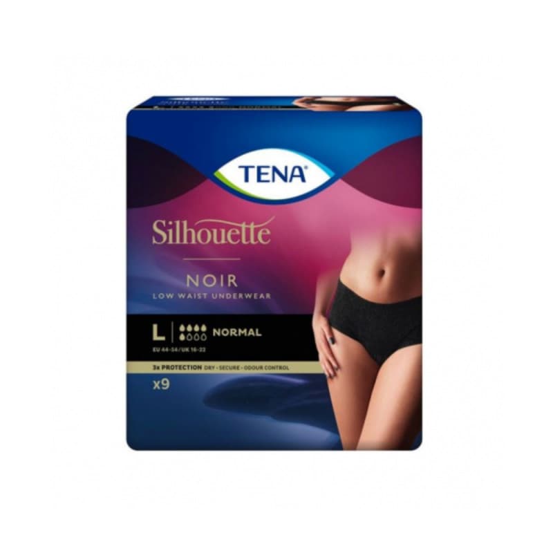 Tena silhouette noir normal t.L x9