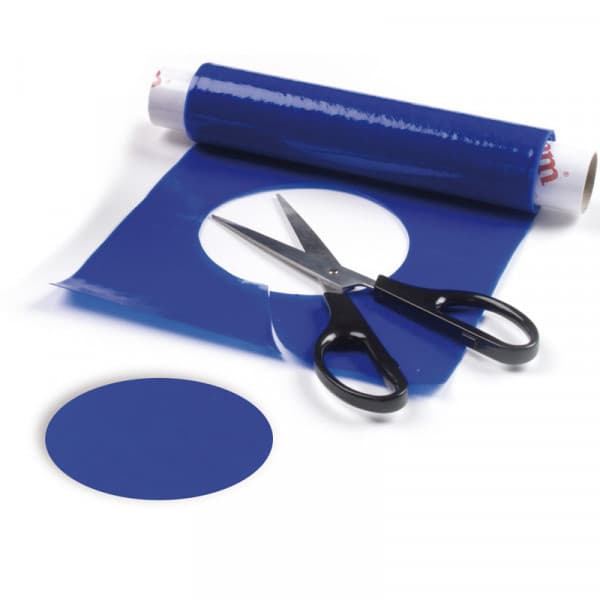 Rolo antiderrapante "Dycem" 20cmx2mt azul