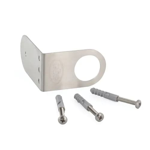 Suporte de parede inox p/agaderm
