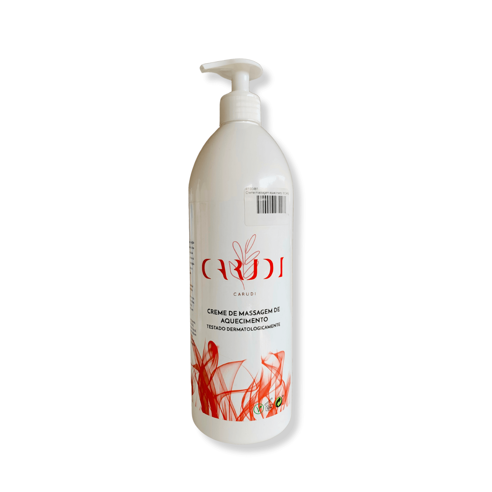 Creme massagem aquecimento 1lt CARUDI