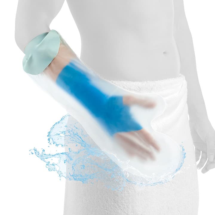 Protetor Impermeavel de gesso curto para braço