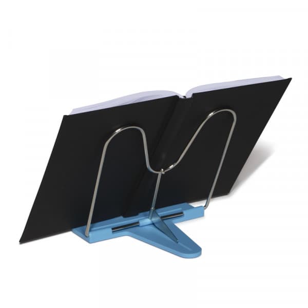 Suporte para livros azul