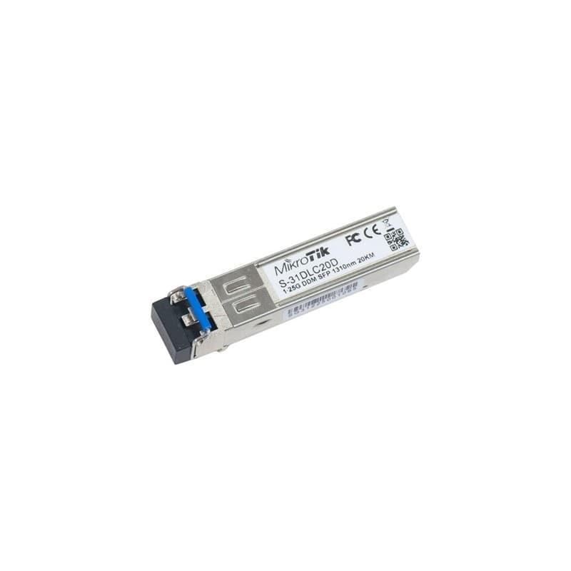 Módulo SFP MikroTik S-31DLC20D Modo Mono 20Km