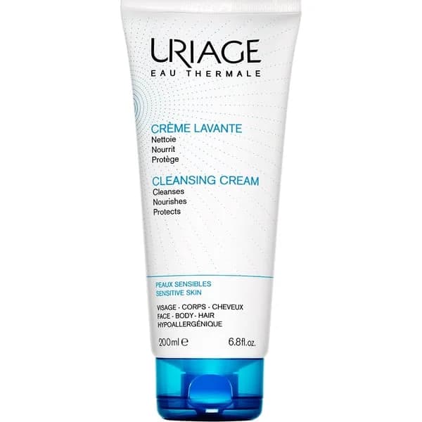 Uriage Creme Lavante 200mL – Limpeza Suave & Nutrição