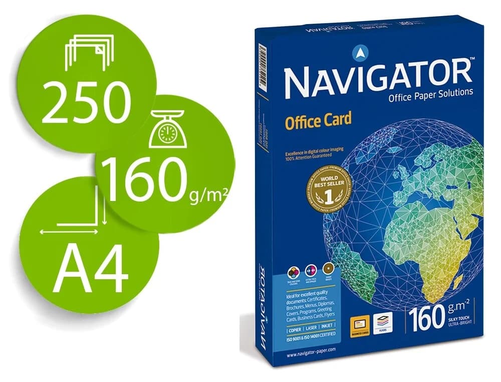 Navigator Papel Branco Multifunções A4 160 G/m² - ACOP160A4