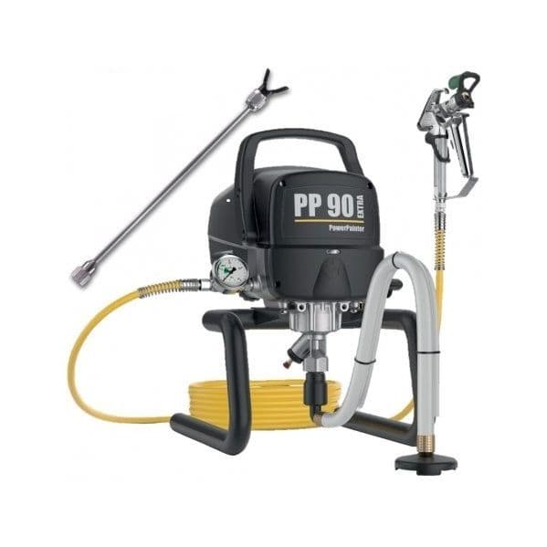 Wagner Maquina Pintar Pp90 Skid Extra Hea Wg-2414079 + Prolongador 60cm