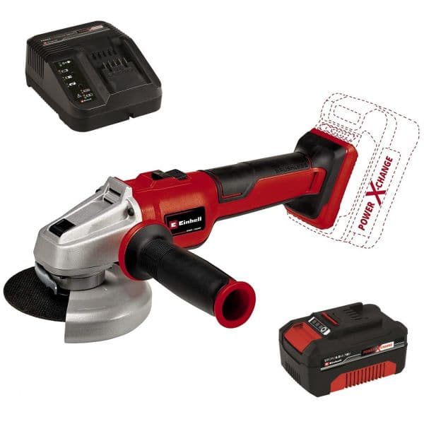 Rebarbadora Axxio 18/115 Q + Starter Kit 4.0AH - 4431150_PROMO