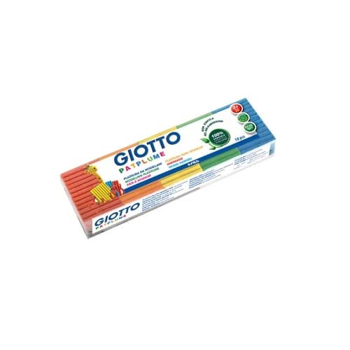 Giotto Plasticina Patplume Conjunto Sortido 10x50gr