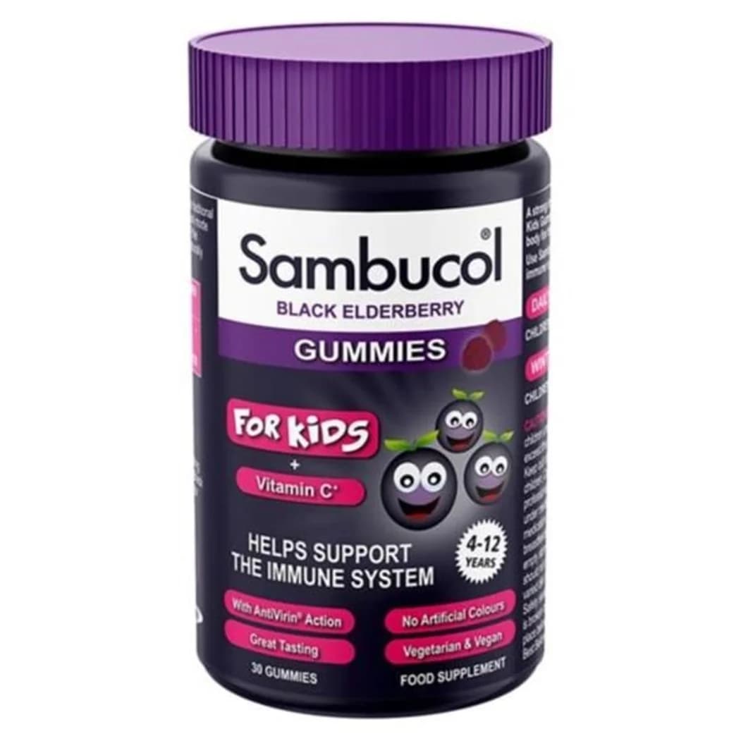 Sambucol Gomas de Sabugueiro com Vitamina C 30 Unidades