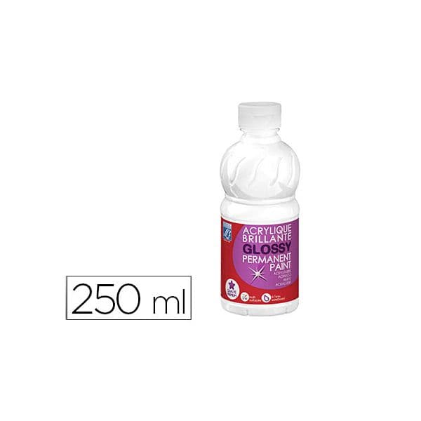 Lefranc & Bourgeois Pintura Acrílica Brilho Branco 250ml - 63165