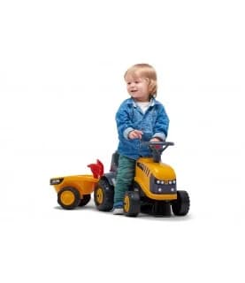 Falk Trator Baby Jcb Fastrac + Reboque