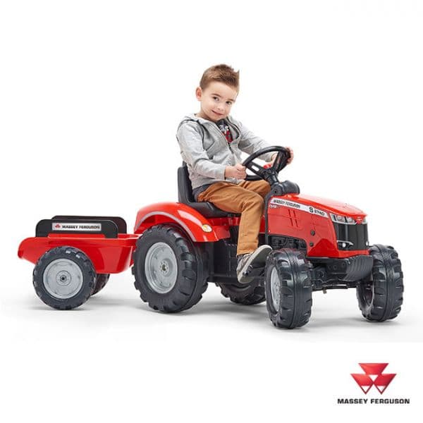 Falk Trator Massey Ferguson S8740 + Reboque - TO-4010AB
