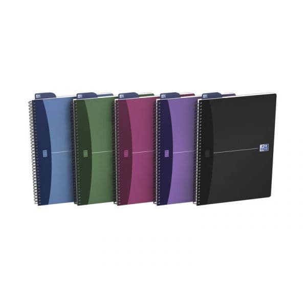 Oxford Caderno Espiral A5 Office Book Capa PP Quadriculado 90 Fls 90g - 002402