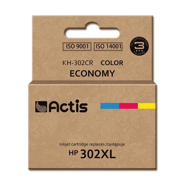 Tinteiro HP 302XL F6U67A Tri-Colour Compatível