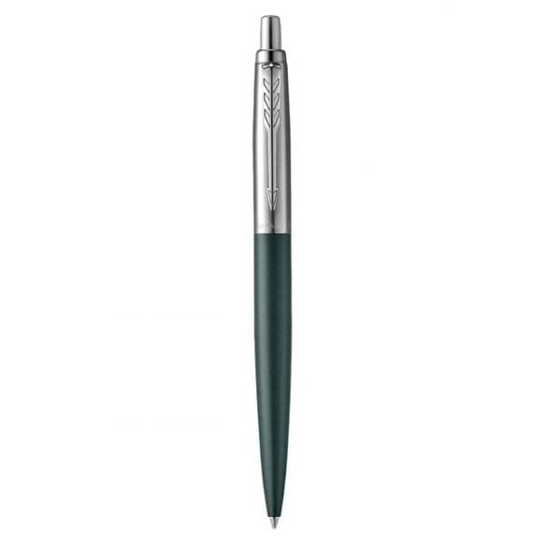 Parker Caneta Esferográfica Jotter Xl Aço Verde Mate Acero