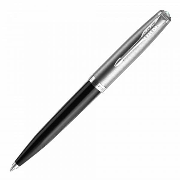 Parker Esferográfica 51 Preto/Aço CT Tinta Azul - 2123493