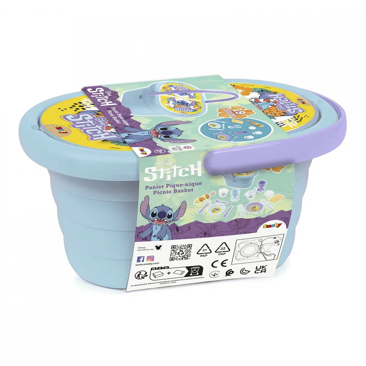 Smoby Cesto de Piquenique Stitch