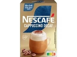 soluveis nescafé cappuccino descafeinado 10un