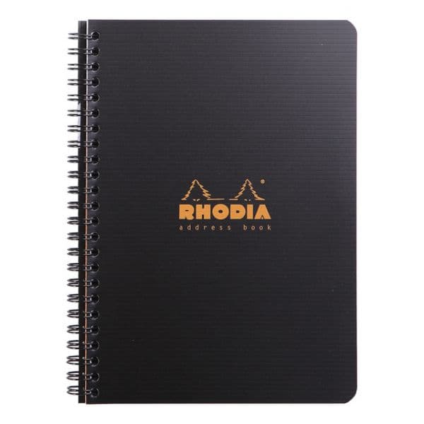 Rhodia Agenda Telefónica de Polipropileno A5 Preto - A31433361