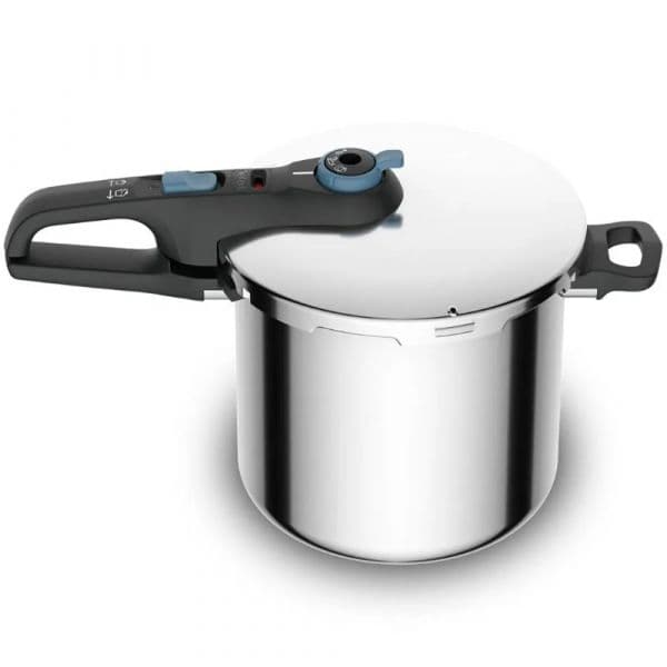 Tefal Panela de Pressão Secure Trendy P2584401 Aço Inox 8L