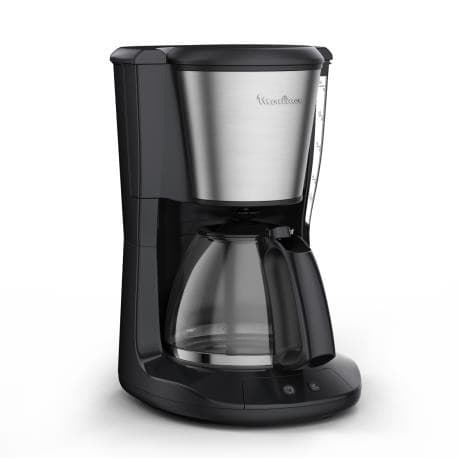 Máquina Café Filtro Moulinex Subito 5 FG5S0DE0 | 15 Chávenas, 1.25L, Preto, 1000W