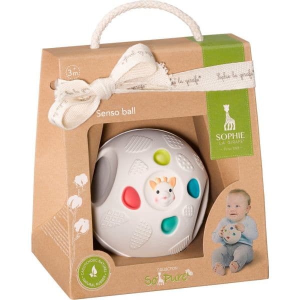 Sophie la girafe Bola Sensorial So'pure Borracha Natural 3m+