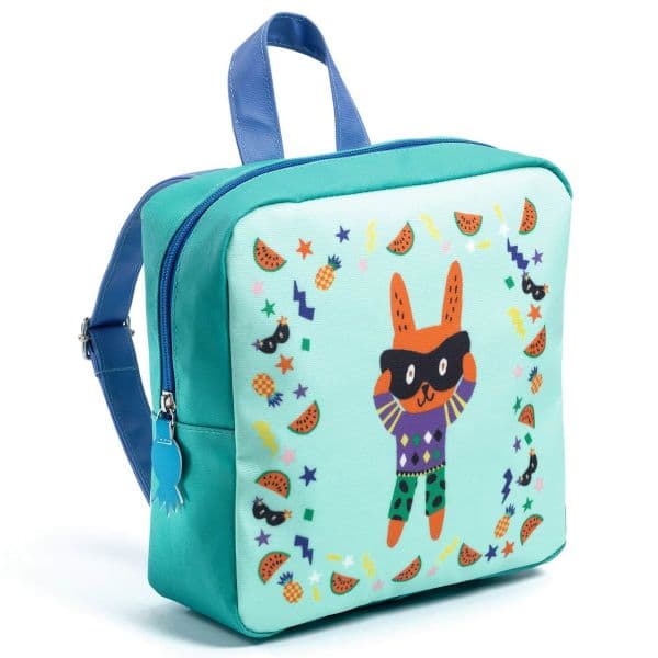 Djeco Mochila 23 X 23 X 7,5 cm Bacpkpack Bunny