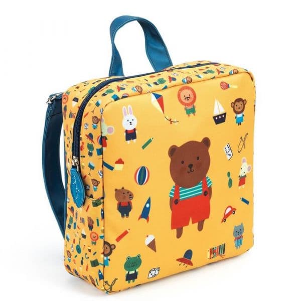 Djeco Mochila 23 X 23 X 7,5 cm Bacpkpack Mouse