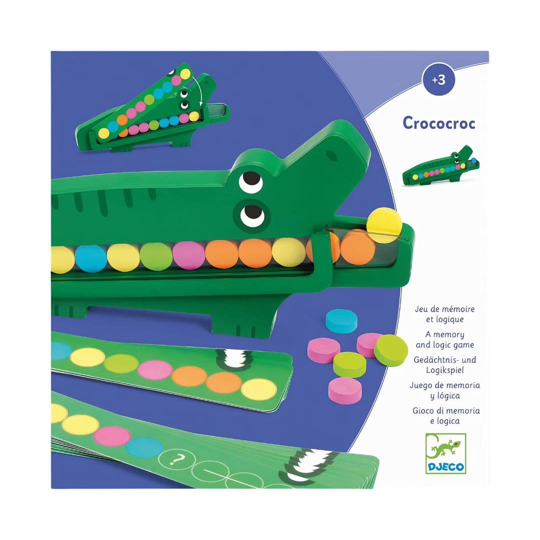 Djeco Crococroc Jogo de Lógica e Atenção
