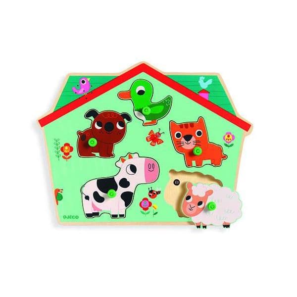 Djeco Encaixe Sonoro Ouaf Woof - DJECO274
