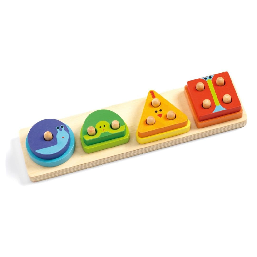 Djeco Encaixe 1234 Basic - DJ06203