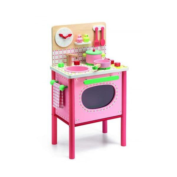 Djeco Cozinha rosa para crianças