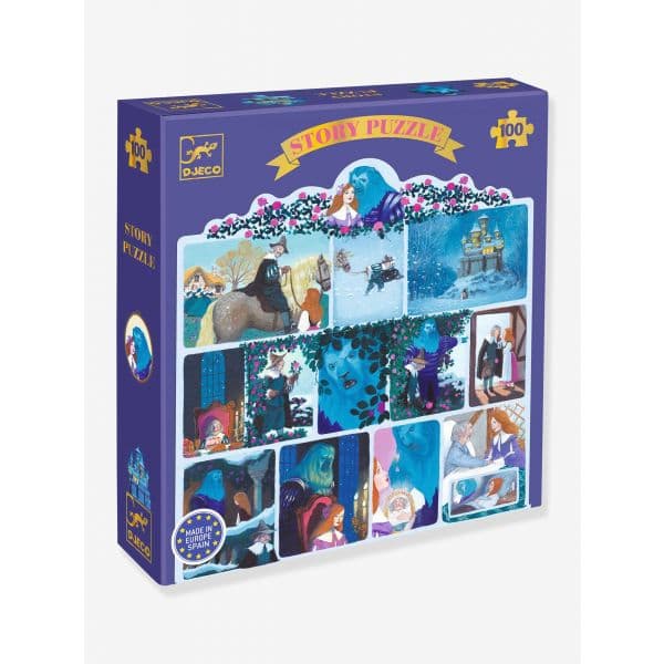 Djeco Puzzle A Bela e o Monstro 100 Peças - DJ07055