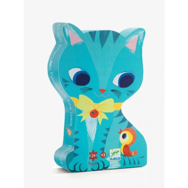 Djeco Puzzle Gato Pachat e Amigos 24 peças