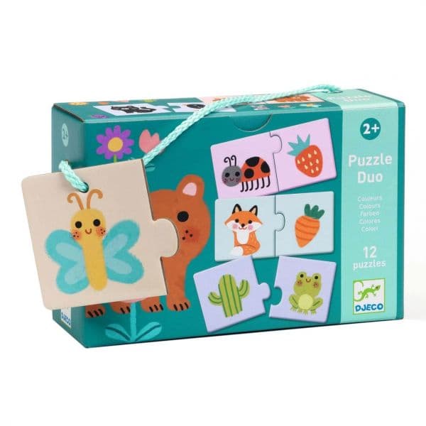 Djeco Puzzle Duo Cores 24 Peças - DJ08273