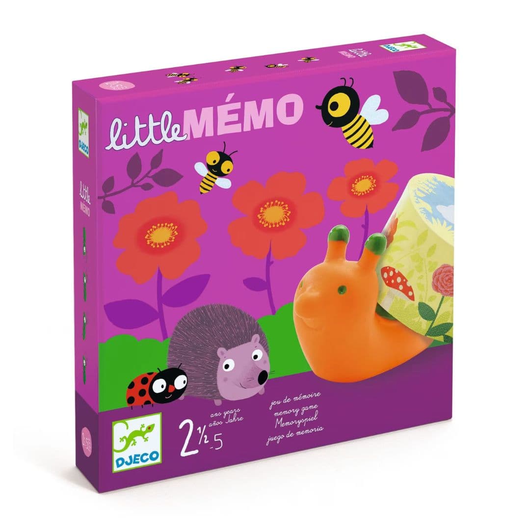 Djeco little mémo – primeiro jogo de memória +30 meses